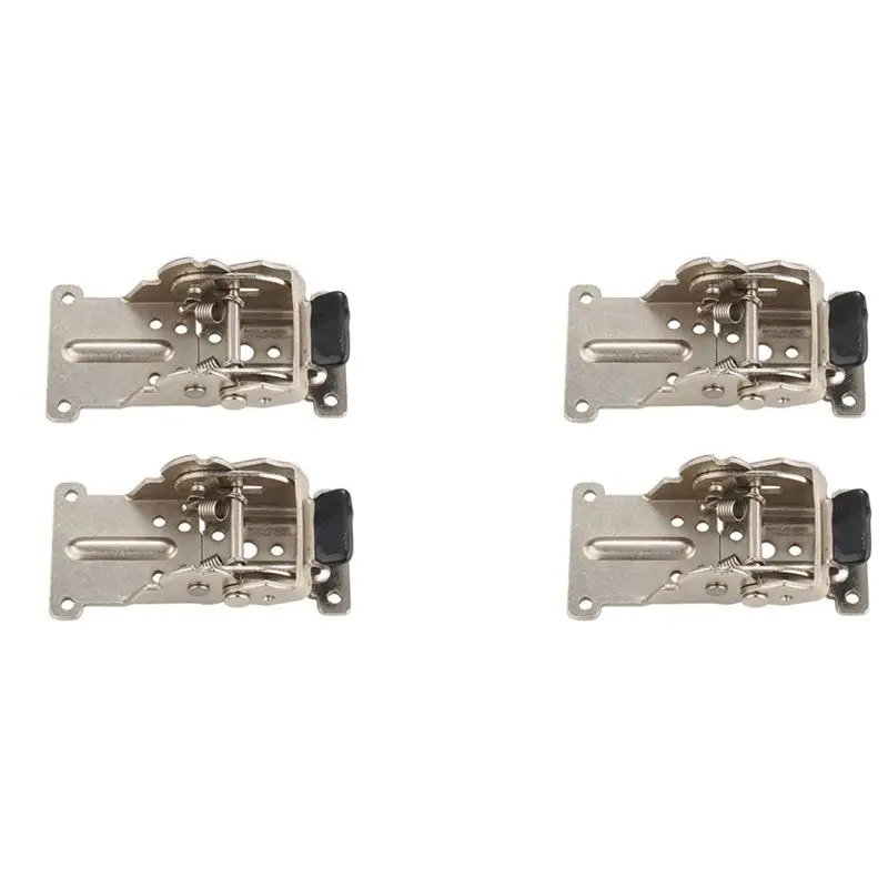 

ABWR-4PCS 0-90-180 градусов Самоблокирующиеся складные петли для стола, серебристые, для кофейных столиков, мебельная фурнитура, петли для шкафов