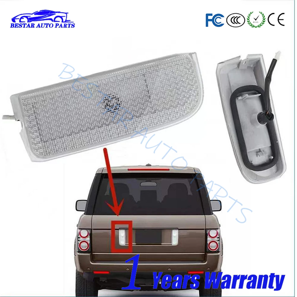 

A pair rear license plate lights, brake lights for Range Rover Executive XFD000053 XFD000043