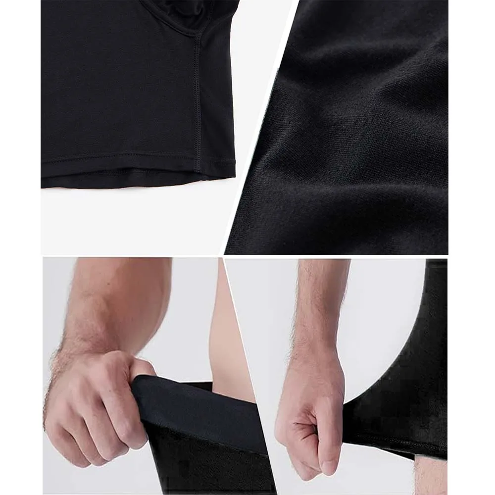 6 قطعة ألياف الخيزران الرجال ملابس داخلية مسطحة بلون بسيط منتصف الخصر الرياضة السروال لينة التنفس عالية الجودة النسيج الكلسون