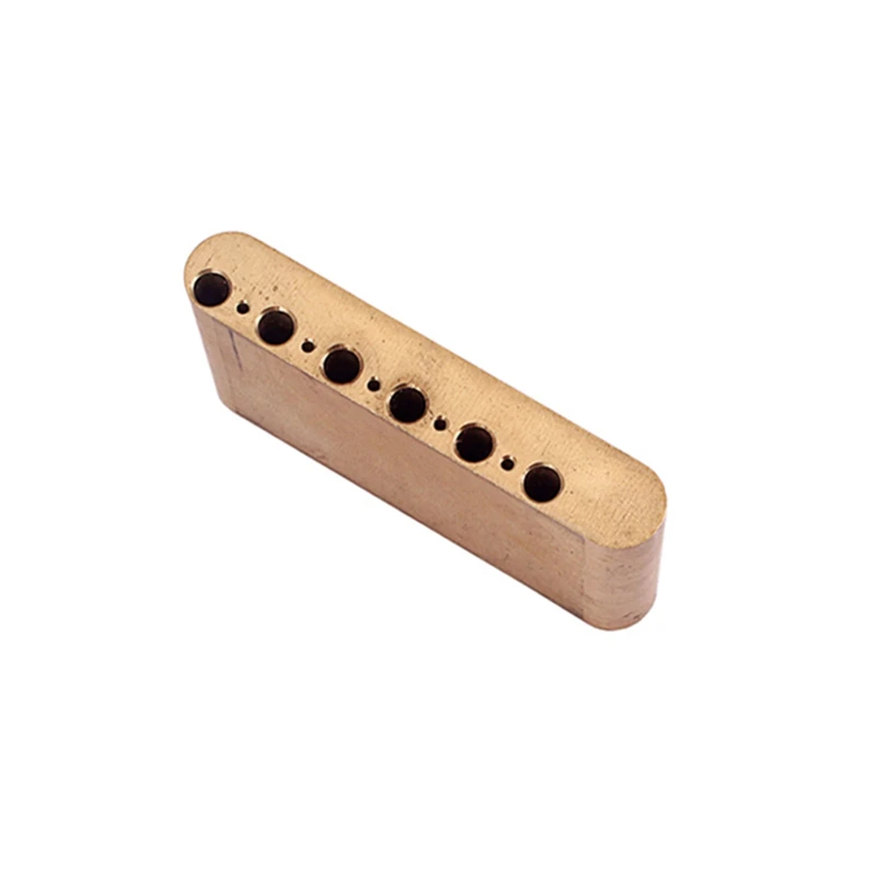 74Mm Brass Tremolo Block Guitar Bridge Parts For Stratocaster Electric Guitar Block Sustain Bridge