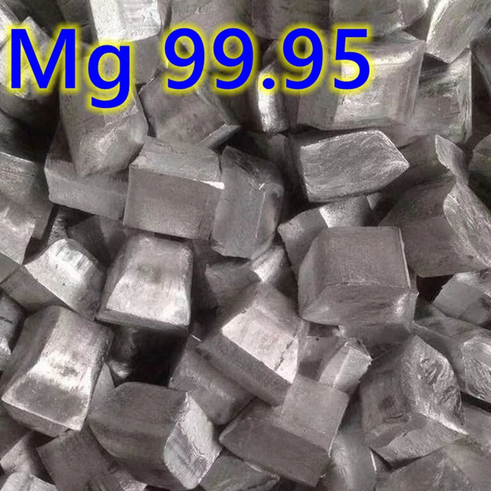 high purity magnesium ingot block Mg block customize 1kg