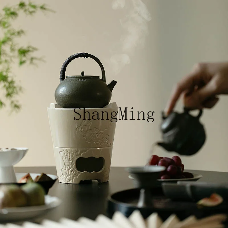 SM hard work all hand powder refractory mud retro household enclosure stove tea carbon stove 3