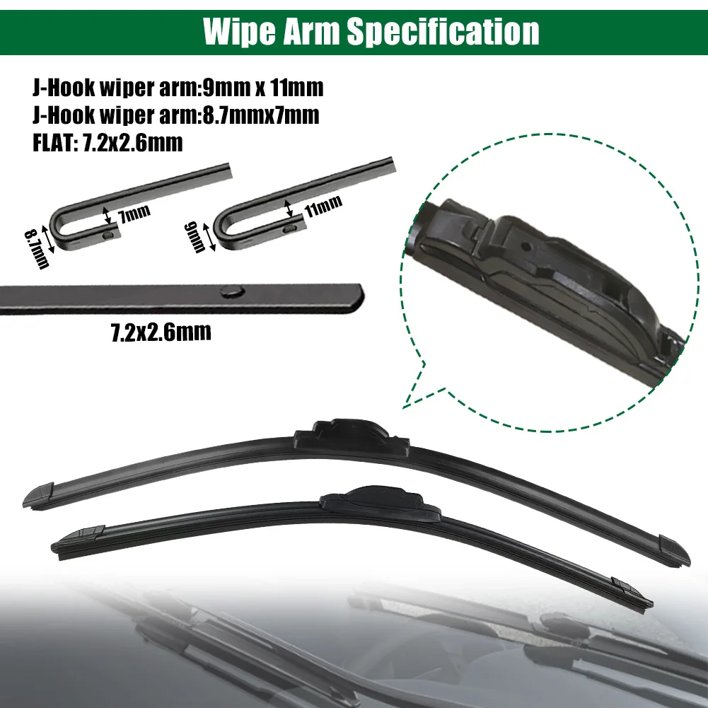 

Подходит для Acura TSX 2009-2014, левые и правые щетки стеклоочистителя автомобиля, лобовое стекло, щетки переднего окна, автомобильные аксессуары
