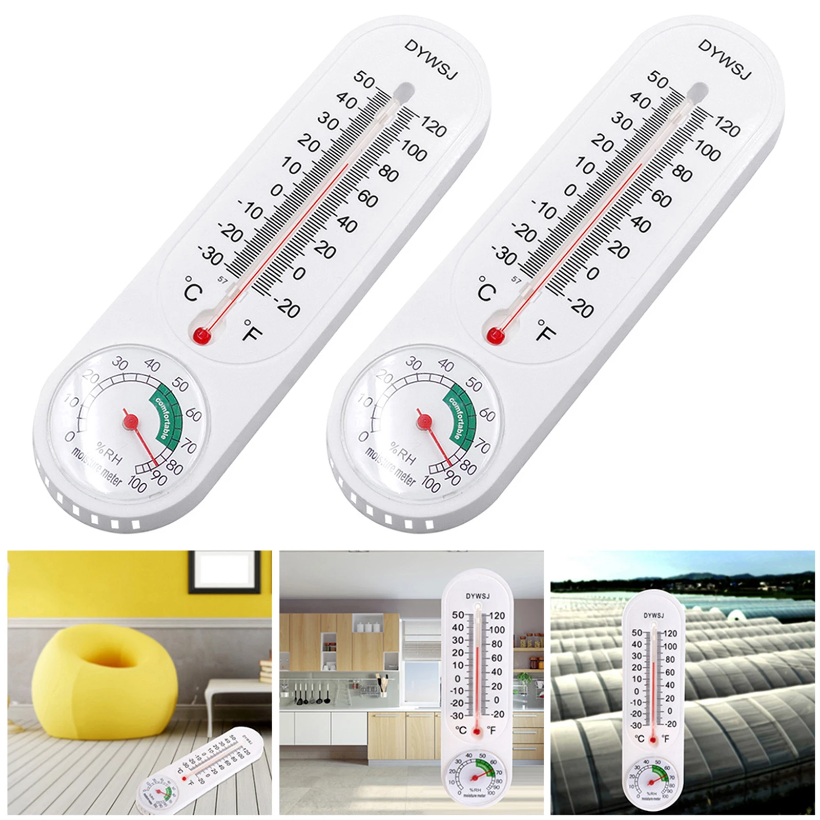 Breeding Thermometer Accurate and Efficient Hygrometer Breeding Thermometer for Year Round Comfort in Your Home or Garden