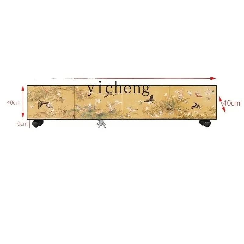 GZ-20  Landscape Painting Living Room Decorative Cabinet Household Integrated Installation-free Locker Bedroom Bedside Locker