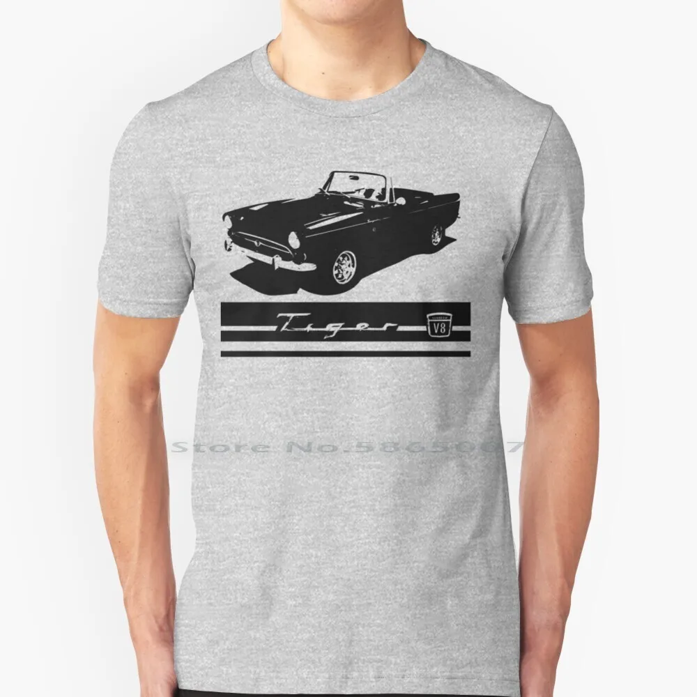 Sunbeam Tiger Banner T Shirt 100% Cotton Sunbeam Tiger Alpine Big Size 6xl Tee Gift Fashion