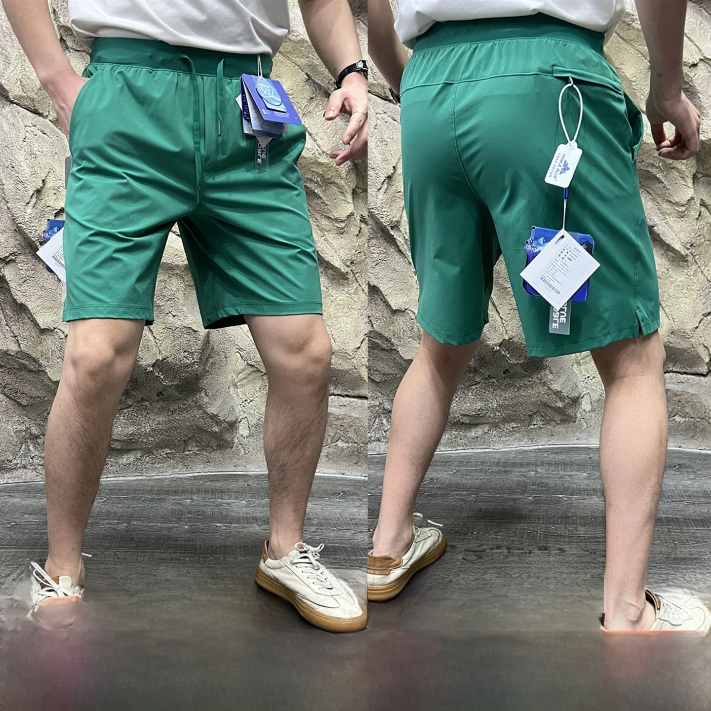 

Cool Sensation Lightweight Breathable Summer Casual orts for Men UPF50 Sun Protection Versatile Straight Leg ort Pants