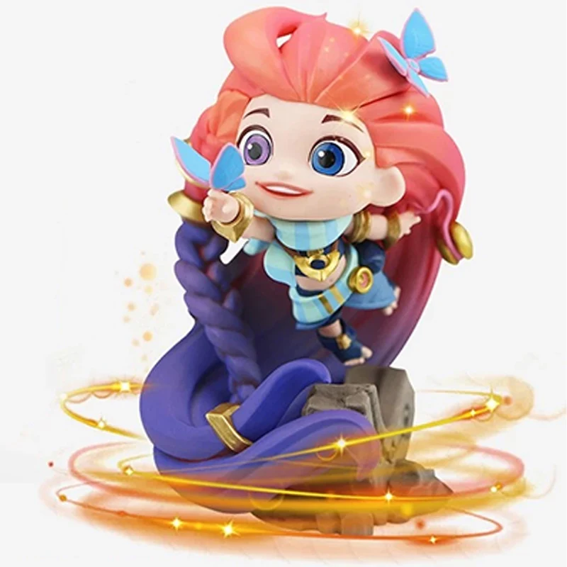 In Stock Genuine Original League of Legends Aspect of Twilight Zoe Action Anime Figure Collectible Model Doll Statuette Ornament