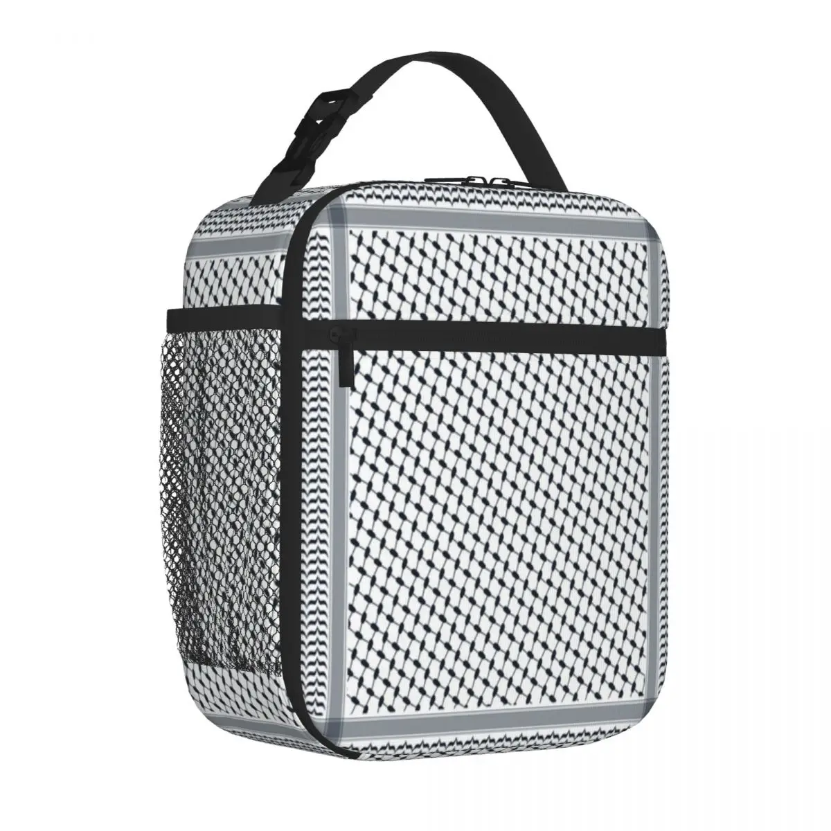 Hot Sale Palestinian Scarf (Keffiyeh) Oversized Portable Lunch Bag Back To School Lunch Box Bag