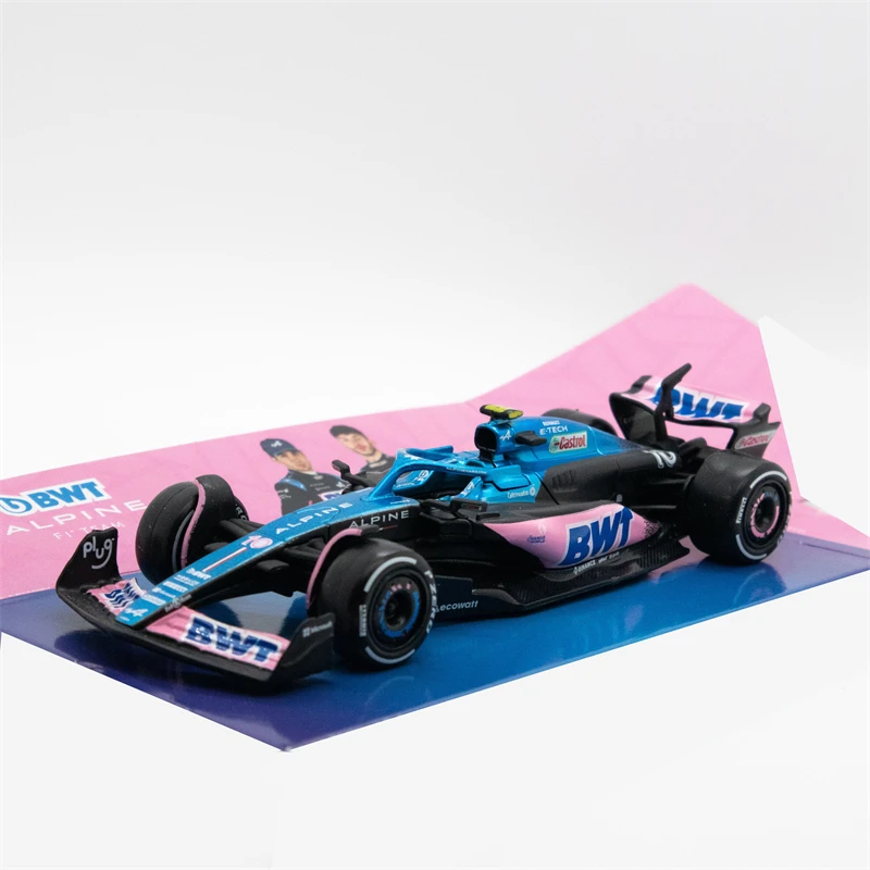 Bburago 1:43 BWT Alpine A523 F1 Team #10 Diecast Model Car