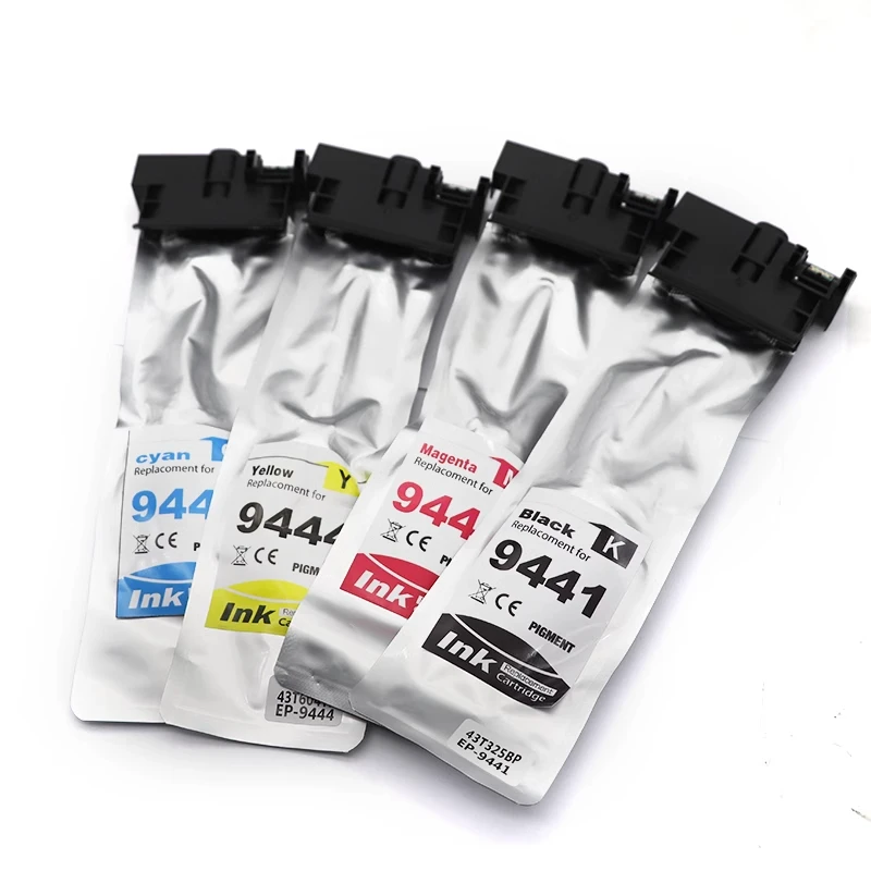 T9441 T9442 T9443 T9444 Pigment Ink Cartridge Bag with Chip for Epson WorkForce Pro WF C5290 C5790 C5210 C5710 WF-C5790DWF