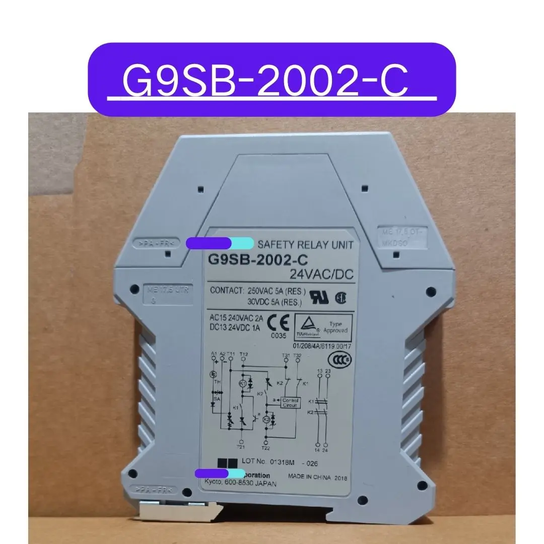 Used G9SB-2002-C Safety relay Test OK Fast Shipping