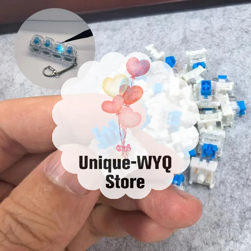10/20/50Pcs Keyboard Switch Keyboard Clicker Key Replacement Tactile Switch Plastic For Replacement Accessories