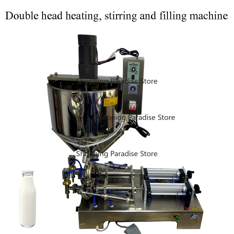 Lipstick Heating Stirring Filling Machine With Mixing Hopper Heater Tank Hot For Chocolates Crayon Handmade Soap Fill