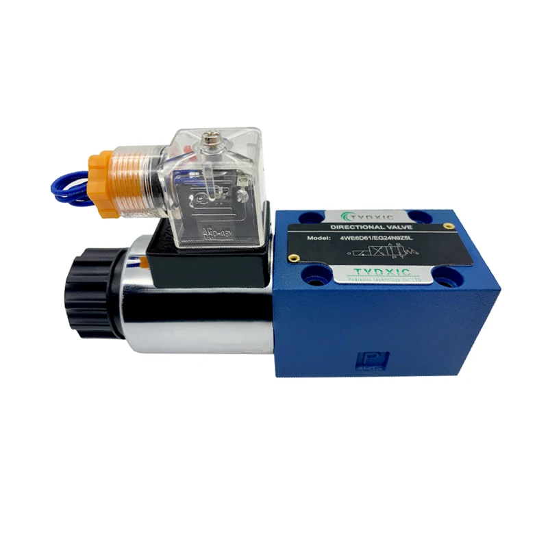 Hydraulic Oil Pressure One-way Normally Open Normally Closed Two-position Three-way Solenoid Valve 4WE6D 6B4WE6Y4WE6C4WE6EA