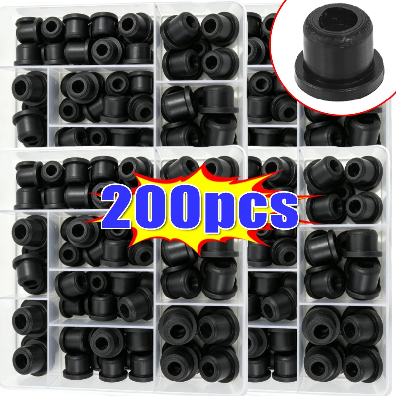 2/6/10/20PCS Car Logo Hole PVC Plug M3 M5 Hood Logo Hole Plug Emblem Grommet Holder Clips Car Part for BMW E32-E90 Series