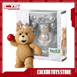 Ted 2 Figurka Bjd Ted Teddy Bear Figurka akcji Amazing Yamaguchi Revoltech No.006 Teddy Brick Figurka Gk Movie Model Lalka Zabawka Prezent