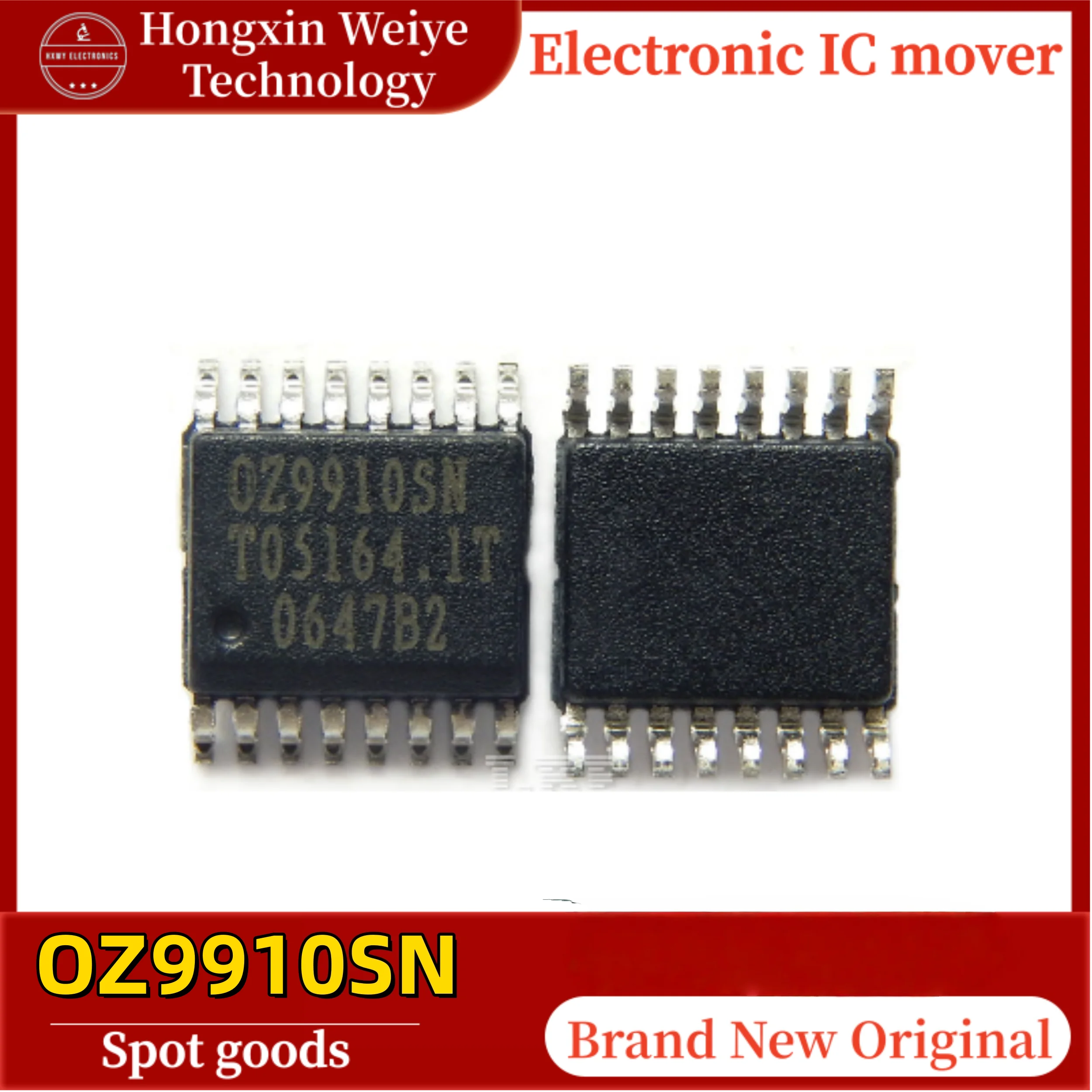 5/10 PCS OZ9910SN   OZ9910  SSOP-16 Power Management IC Brand New In Stock Fast Shipping