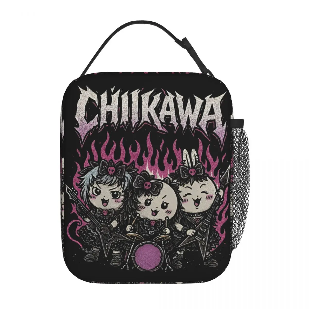 

Тяжелый металл Chiikawa Usagi Hachiware продукт Изолированная сумка для обеда Сумка для хранения еды Многоразовый холодильник Термальные коробки для обеда