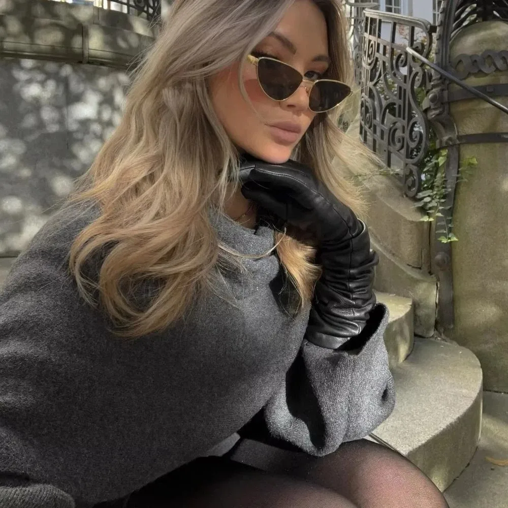 Mode rétro élégant manteau femmes irrégulière à manches longues écharpe Demi-saison Cape coupe-vent Chic écharpe tricot manteau haut femmes