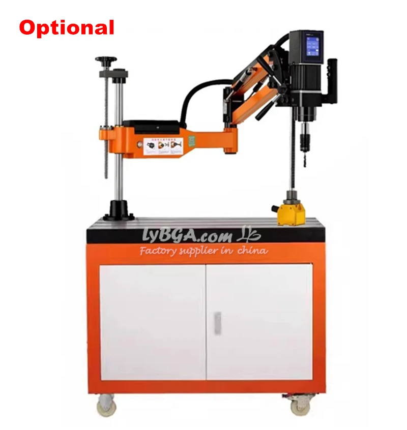 Multifunctional 2 in 1 Drilling and Tapping Machine Vertical Type Universal Electric Tapper Threading Machine M6-M24-M30-M36