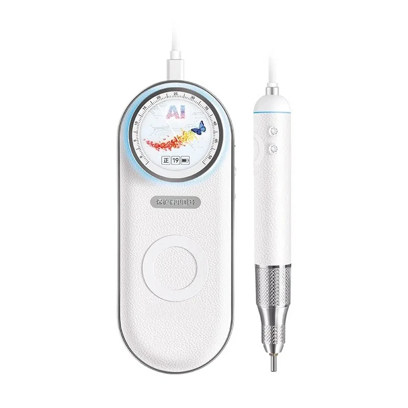 AI Intelligent Nail Manicure Grinder Portable Rechargeable Power Storage Nail Drill Nail  Gel Remover Manicure Beauty Tools
