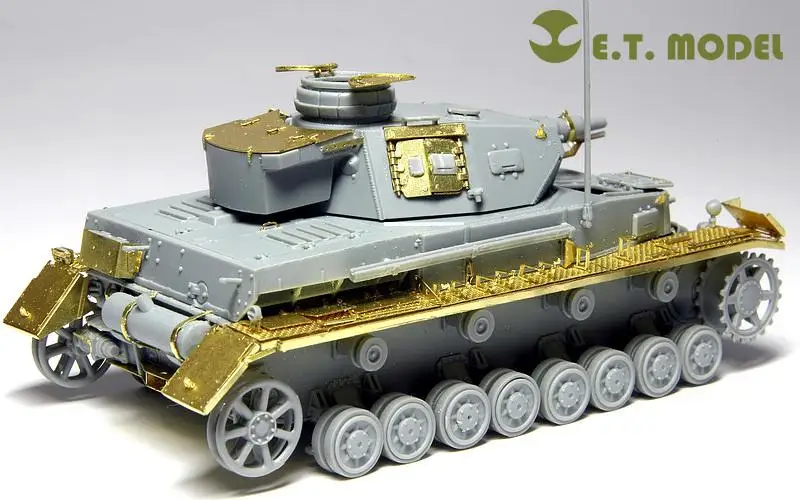 ET Model 1/72 E72-007 WWII German Pz.Kpfw.IV Ausf. F1 Detail Up part For DRAGON 7321