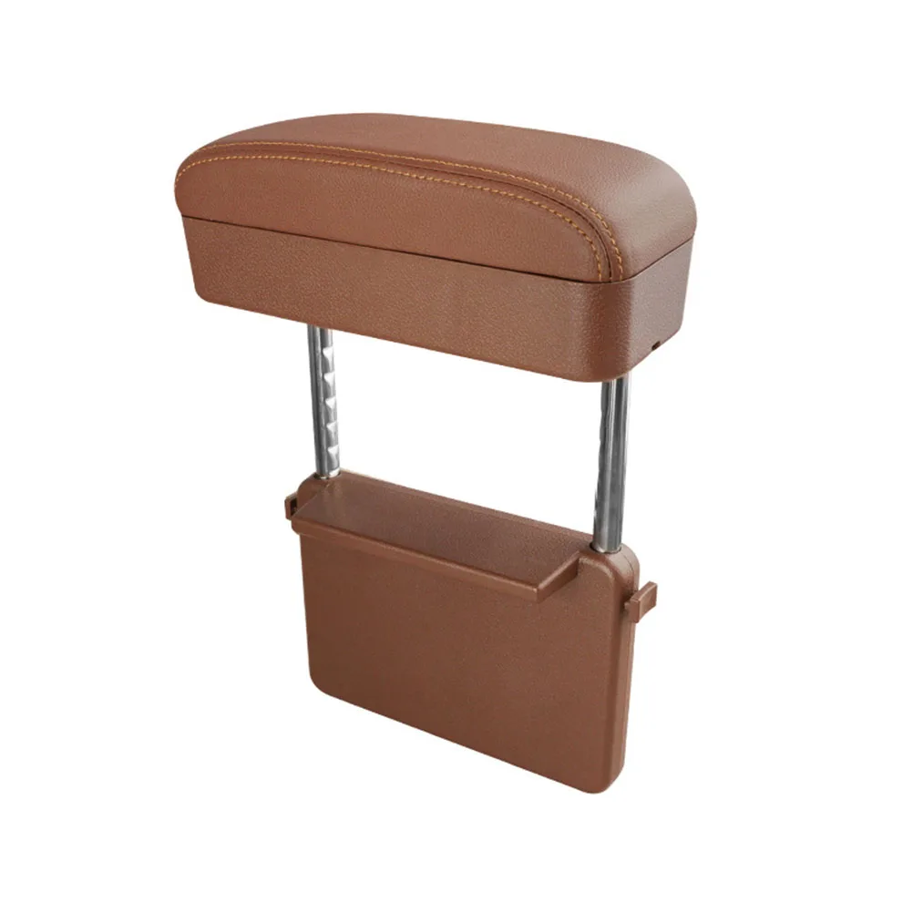 

Automatic Telescopic Storage Box For Car Accessories Multifunctional Armrest Box Center Console Organizer Durable Easy Install
