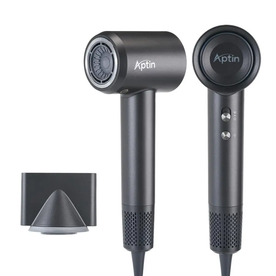 Hair Dryer 110K RPM 1250W Fast Drying, 200M Negative Ion Care, Dual Overheat Protection, AntiStatic Low Noise, 2 Heat amp 2 Spee