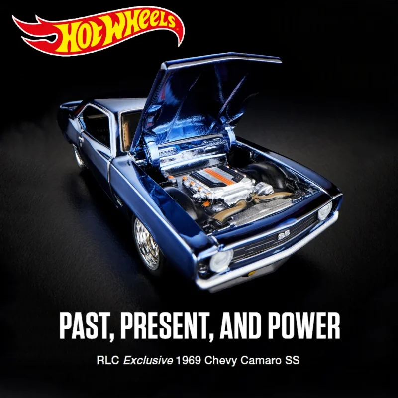 

Новые оригинальные Hot Wheels Rlc 1/64 1969 Chevy Camaro Ss, имитация модели автомобиля, игрушечный автомобиль для любителей коллекционных предметов на складе