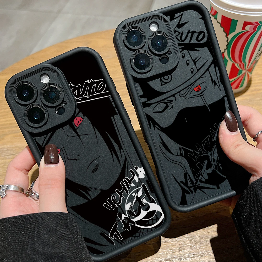 NARUTOs Itachies Pains Phone Case for Samsung Galaxy S26 S25 S24 S23 S22 S21 S20 FE Ultra Plus 5G Note20 Soft Cover Funda