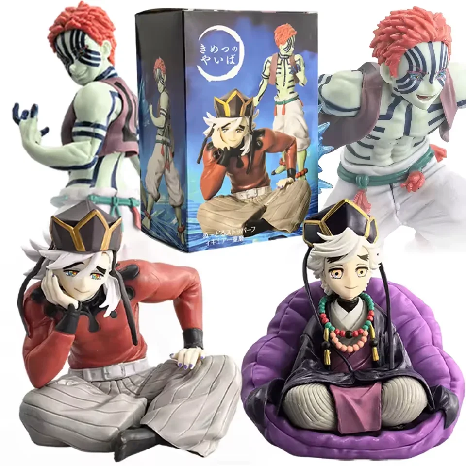 Anime Demon Slayer Anime Yaiba Doma Noodle Stopper Figur PVC-Modell Sammlerstück Actionfigur Spielzeug für Weihnachtsgeschenke