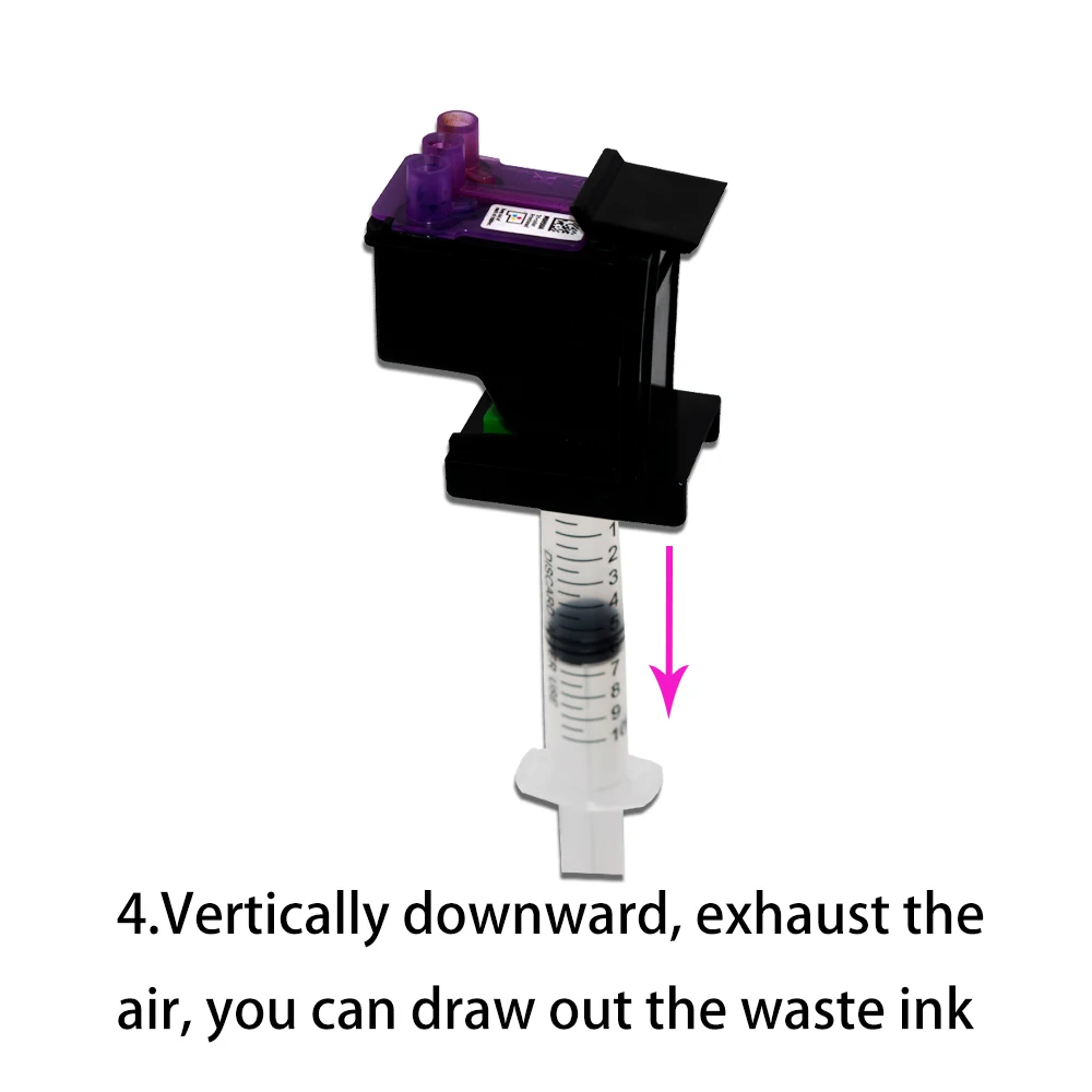 DIY Refill Tool For Epson/hp/Canon/lexmark Inkjet Printer with Syring with Green Pad