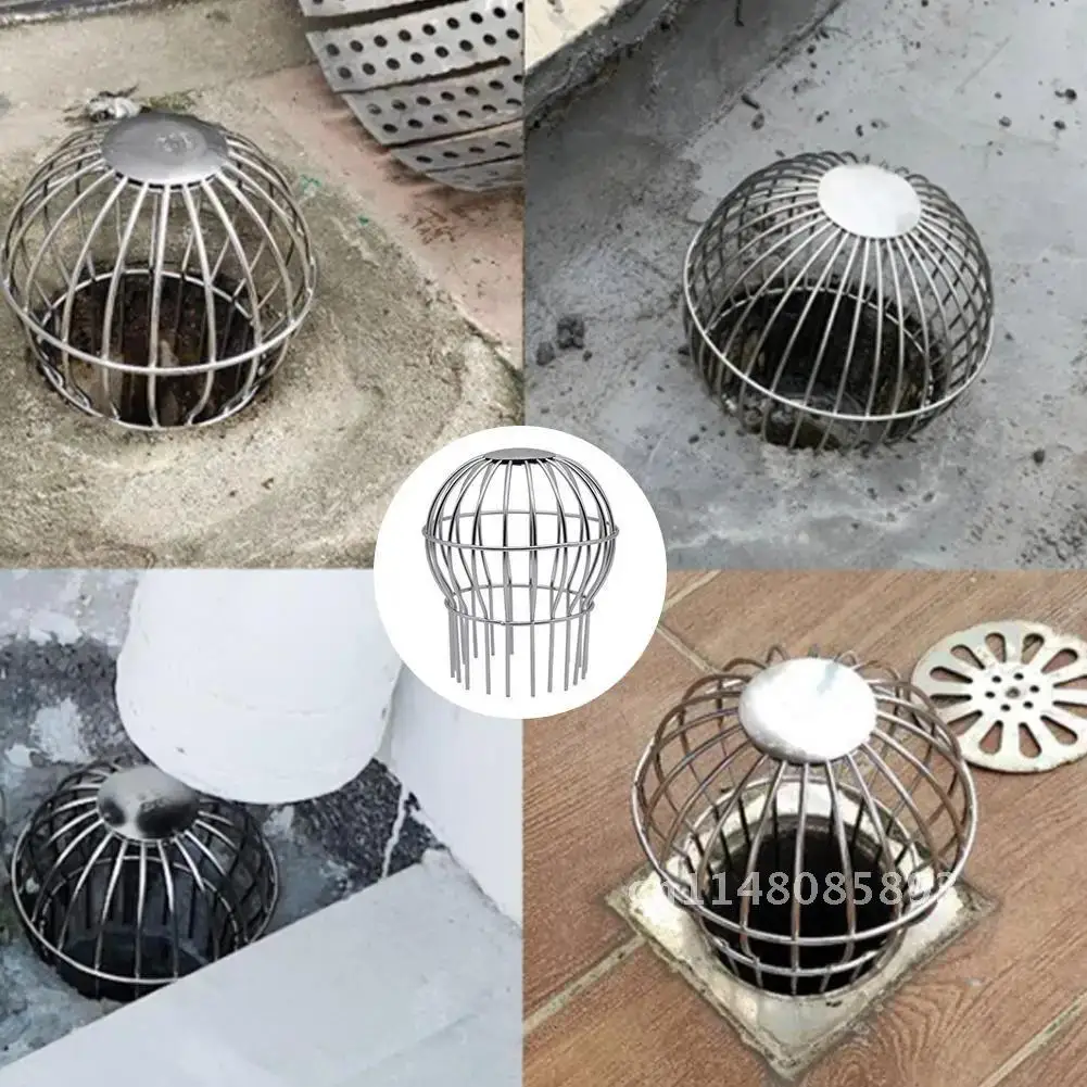 Anti-clogging Network Cable Cover Floor Drain Downspouts Filter Strainer Prevent Leaf Debris Branches Moss From Clogging Pipes