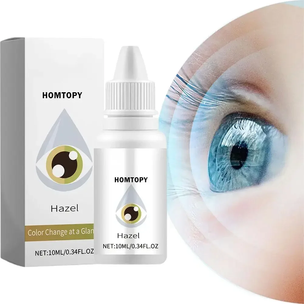 Gotas para los ojos que cambian de Color, iluminador de ojos, hidratante, 10ml/botella I8y6