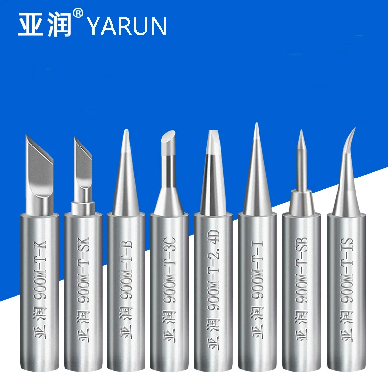 YARUN Mechanical Engineer 936 Hot-Internal-Type Electric Welding Iron Tip Repair Tool for Welding Head Restoration