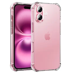 Luxury Shockproof Clear Phone Case For iPhone 16 15 13 12 11 14 Pro Max Mini XR XS 7 8 6 Plus Silicone Bumper Transparent Cover