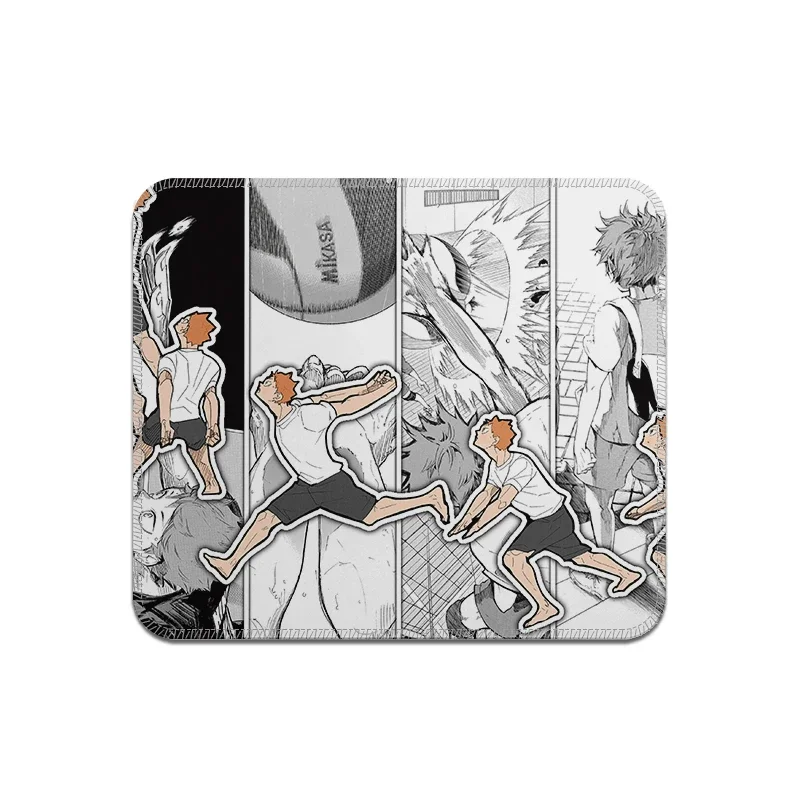 Anime Haikyuu!! Cosplay Mouse Pad Office Home Student Lockrand Thicken Antiskid Halloween Xmas Gift Trumpet General Placemat