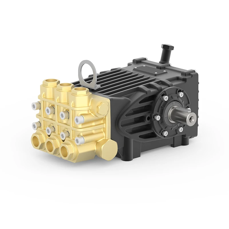 High Pressure Washer Pump DBP Brass Triplex Plunger Pump 130-167Bar 67-87LPM Ceramic Piston Pump for Industrial Washing Machine