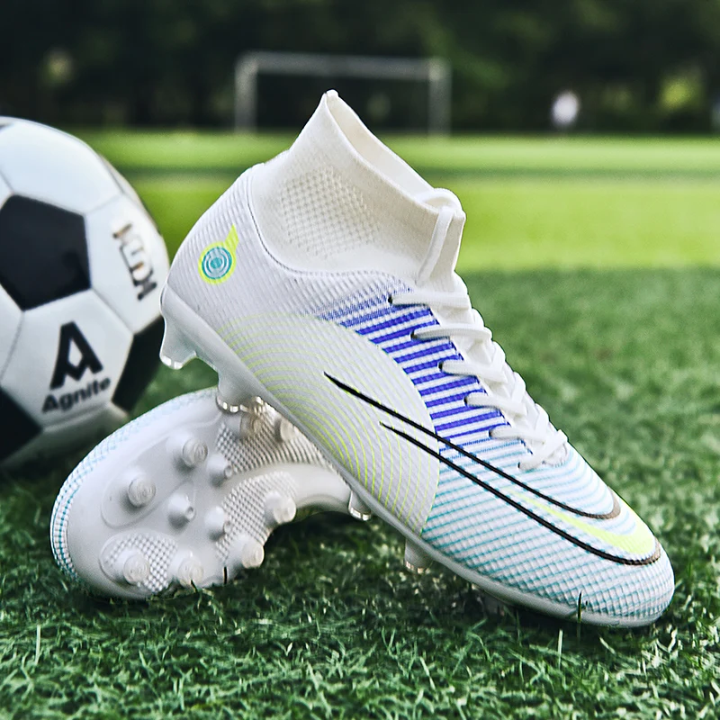 

Hniadia Soccer Shoes Same As C.Ronaldo High Quality Football Boots Assassin Chuteira Campo Soccer Cleats Football TF/AG Sneaker