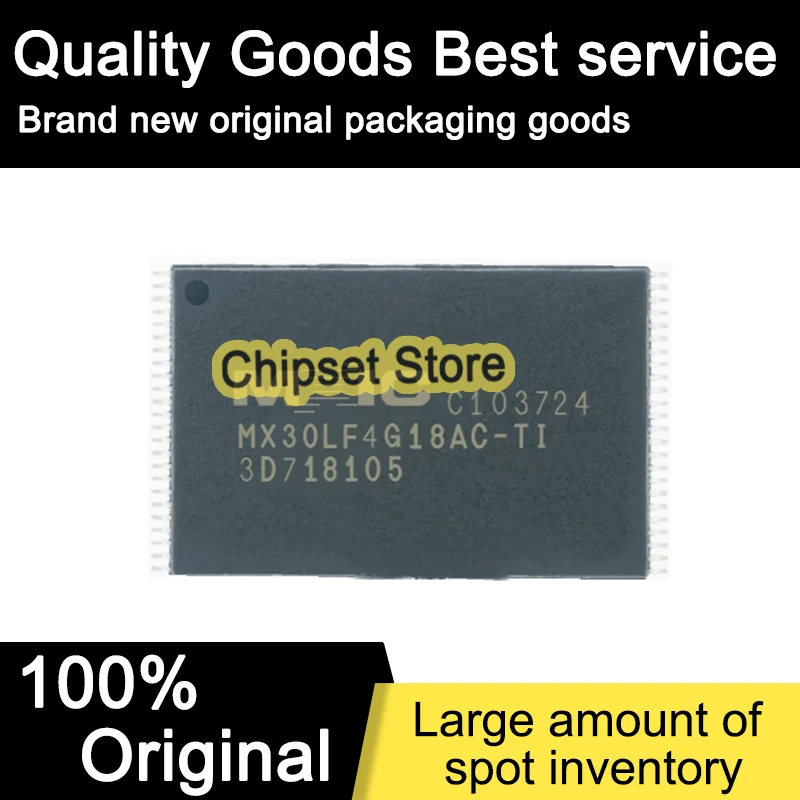 

MX30LF4G18AC-TI MX30LF4G18AC TI MX30LF4G18 TSOP 100% Brand new