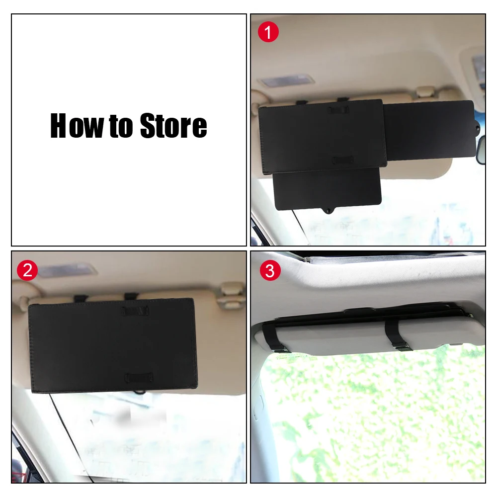 For Cars Accessories Car Window Sunshade Anti-glare Car Sun Visor Block Sunlight UV Rays Blocker