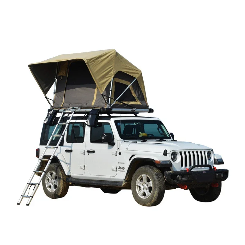 

Custom Car Tent Double Self-Driving Tour Suv Car Travel Roof Bed Outdoor Hard Shell Imported Roof Camping Tent