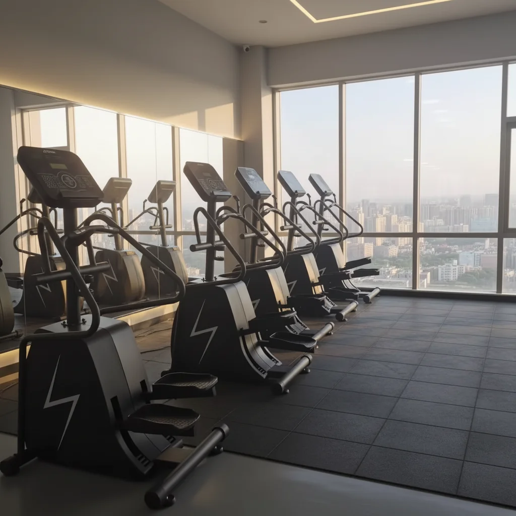 

Home Commercial Grade Climbing Stepper Machine - Adjustable Resistance for Cardio and Leg Workouts