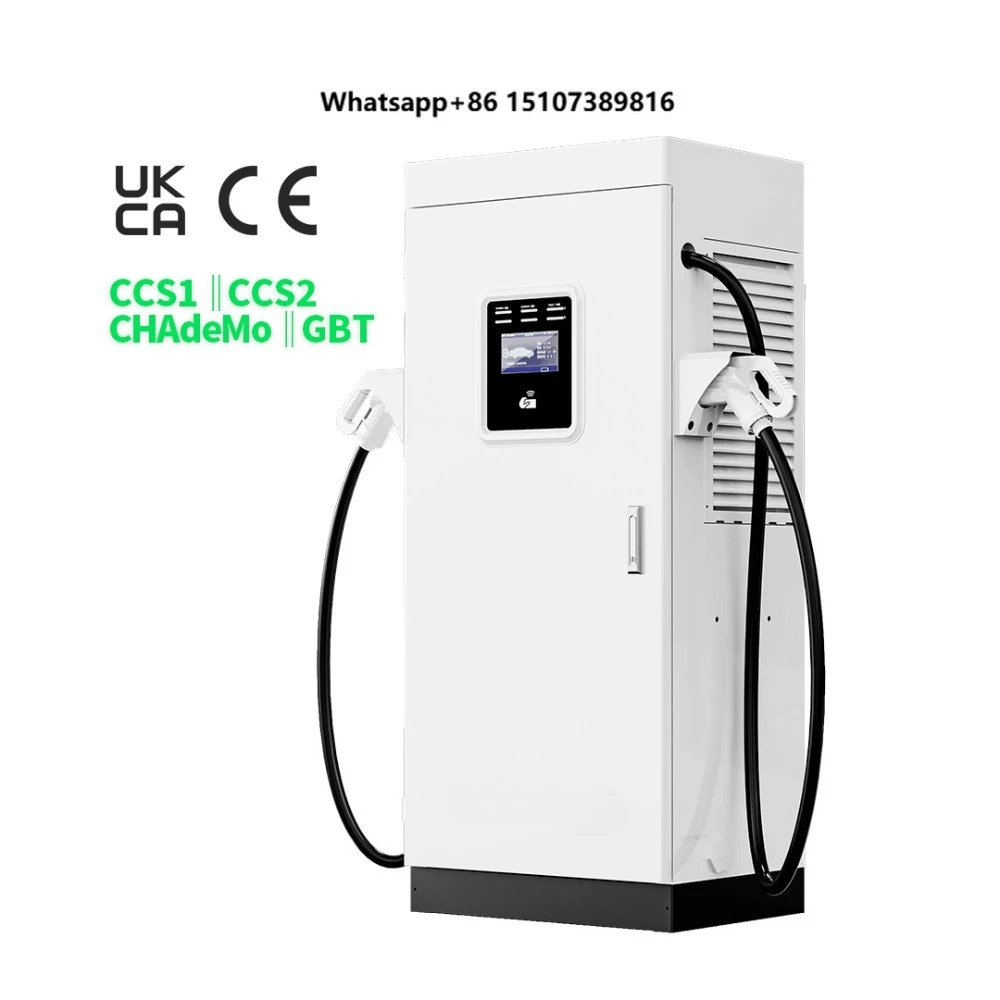 New 120KW 160KW 250A 380V GB DC Dual Connector Multimedia EV Charger Piles Fast DC Charging Stations