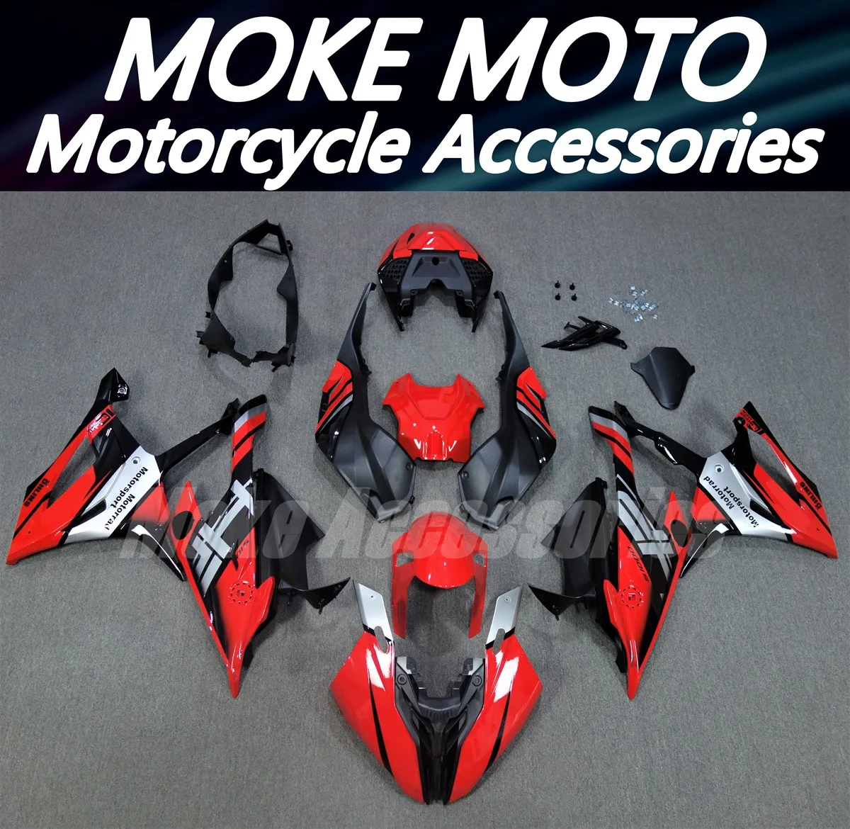 

Fairings Kit Fit For M1000RR S1000rr 2019 2020 2021 2022 Bodywork Set 20 21 22 High Quality ABS Injection Black Red