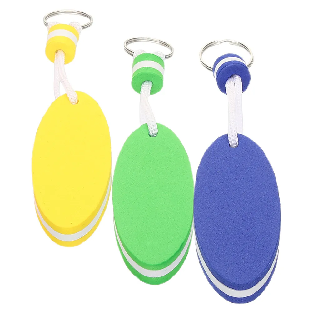 Waterproof Floating Key Holder Buoy - 3pcs Marine Boat Wrist Keychain Set