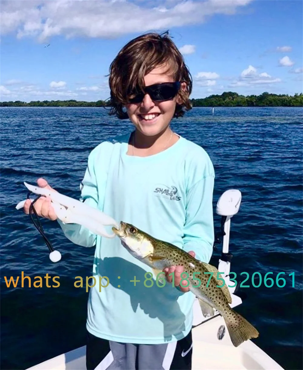 Kids T-shirt Boys And Girls Fishing Shirt Uv Shirt Fishing Clothes Camisa Pesca Fishing Clothing Printed Children\'s Shirt 2023