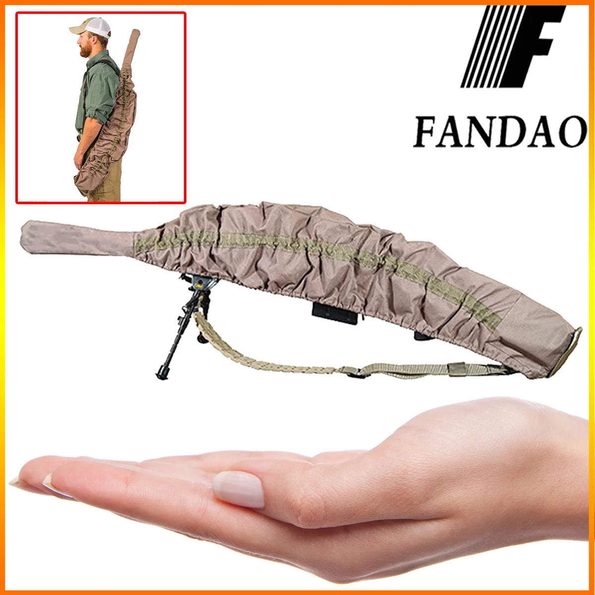 FANDAO Rifles Fast shooting Case Gun Cover Waterproof Ultralight Packable hunting Sleeve for Guns 40