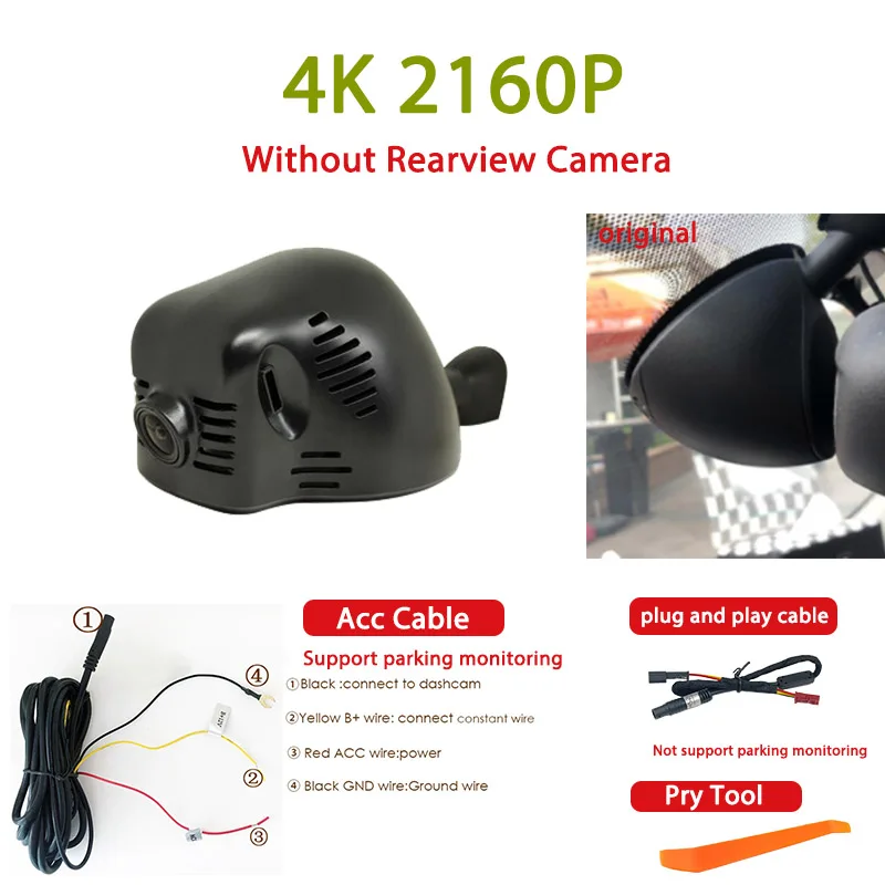 Dashcam Auto Recorder voor BMW MINI Cooper R50 R53 R55 R56 R60 F60 F56 F57 F55 F54 Clubman Countryman Cabrio Auto DVR Recorder